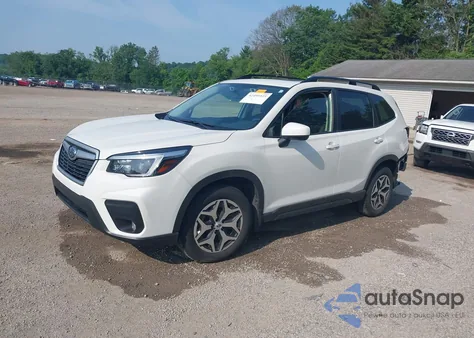 2021 Subaru Forester Premium from USA, damaged, VIN JF2SKAJC9MH496376